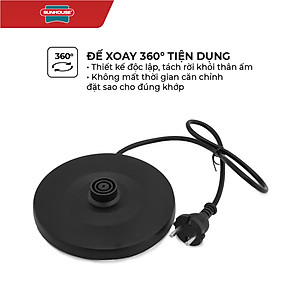 Bình Đun Siêu Tốc Sunhouse HTD1088 (1.8 lít) - Hàng chính hãng