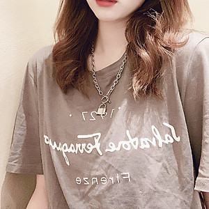 Vòng cổ dây chuyền phụ kiện thời trang nam nữ titan trend