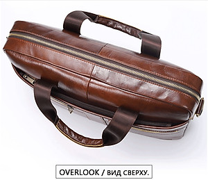 Túi xách nam da bò thật - túi xách nam da bò thật cao cấp ( 15,6")