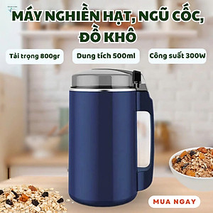 Máy Xay Hạt Khô 300W Mẫu Mới – Nghiền Mịn Ngũ Cốc, Hàng Loại 1 Siêu Khỏe Cho Gia Đình