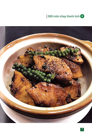 Sách 500 Món Chay Thanh Tịnh - Tập 9