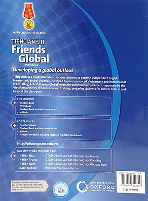 Tiếng Anh 11 Friends Global - Workbook (2023)