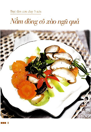Sách Thực Đơn Cơm Chay 3 Món