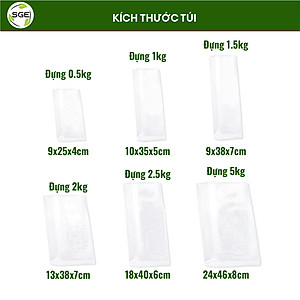 Túi Hút Chân Không Định Hình B1D-Rep Loại Đóng. Làm Từ Hạt Nhựa Nguyên Sinh Cao Cấp Tiêu Chuẩn Vệ Sinh ATTP, Không Chứa Chất Gây Ung Thư, Dùng Được Trong Lò Vi Sóng. Giá Bán Theo 1kg 