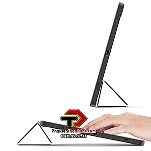 Bao da chống sốc dành cho SamSung Galaxy Tab S7 FE có ngăn đựng bút hiệu Dux Ducis Toby - Hàng nhập khẩu