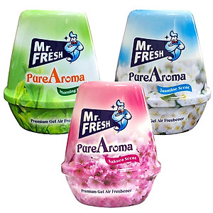 Sáp thơm Pure Aroma Mr Fresh 220g  ( Sakura , Nhài , Trà Xanh )