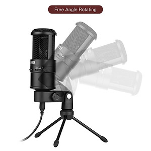 Takstar PC-K220USB - Micro Condenser Thu Âm Kỹ Thuật Số Cho Máy Tính, Điện Thoại - Hàng Chính Hãng