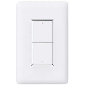 Công tắc chữ nhật gắn tường thông minh Aqara Smart Wall Switch chuẩn Mỹ - Không Dây Nguội