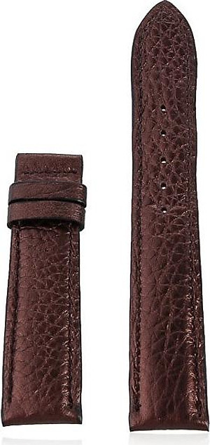 Dây đồng hồ nam nữ Huy Hoàng da bò màu nâu bạc HT8128