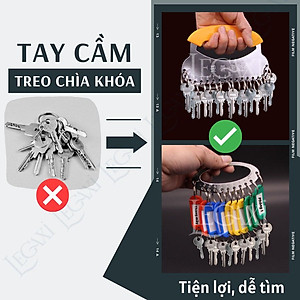 Dụng Cụ Móc Treo Chìa Khóa, Tay Cầm Quản Lý Thẻ Ghi Nhớ Tránh Thất Lạc Đánh Dấu Phân Loại Phòng Nhà Trọ Legaxi