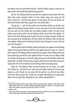 Những Đặc Trưng Cơ Bản Của Bộ Máy Quản Lý Đất Nước Và Hệ Thống Chính Trị Nước Ta Trước Thời Kỳ Đổi Mới 