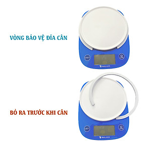 Cân Nhà Bếp, Cân Tiểu Ly Điện Tử Mini Chính Hãng Sailaza SA- 1221