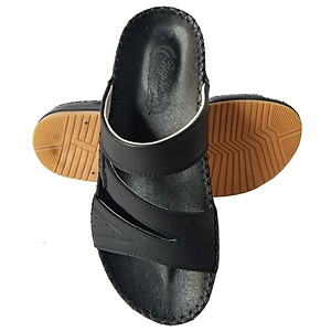 Dép Nam BIGGBEN Da Bò Thật Cao Cấp DN125