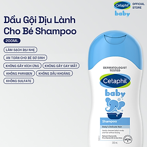 Dầu gội dịu lành cho bé Cetaphil Baby Shampoo 200ml