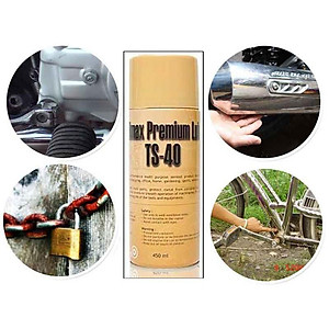 Combo 2 chai xịt chống rỉ sét, bôi trơn TS-40 450ml