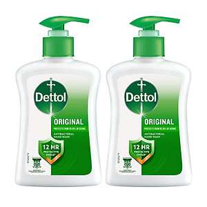 Combo 2 nước rửa tay diệt khuẩn Dettol 250G