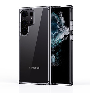 Ốp lưng chống sốc cho Samsung Galaxy S23, S23 Plus, S23 Ultra hiệu Likgus Crashproof (siêu mỏng, chống chịu mọi va đập, chống ố vàng) - Hàng nhập khẩu