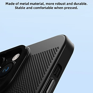 Ốp lưng tản nhiệt từ tính cho iPhone 12 / 13 / 14 Pro / 14 Pro Max hỗ trợ sạc Maqsafe & tản nhiệt hiệu Likgus Cooling Case - chống sốc cực tốt, chất liệu cao cấp, siêu tản nhiệt - hàng nhập khẩu