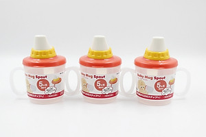 Cốc tập uống có núm Inomata 230ml - Hàng nội địa Nhật Bản