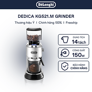 [Hàng chính hãng] Máy xay cà phê DeLonghi Dedica KG521.M