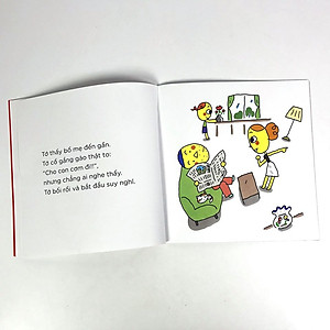 Ehon Nhật Bản "GIA ĐÌNH TỚ" Bộ sách ehon gắn kết gia đình 5 cuốn dành cho bé 0-6 tuổi