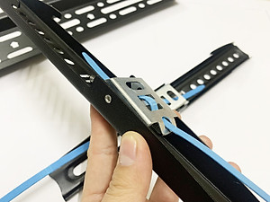 Giá treo tivi thẳng tường cố định hàng xuất khẩu dùng cho tivi siêu mỏng, Hàng Chính Hãng.