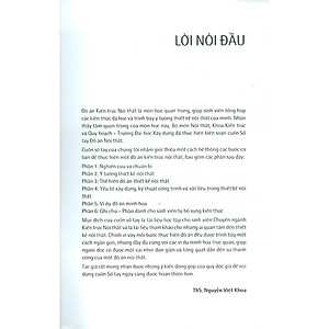 Sổ Tay Đồ Án Nội Thất ( Tặng Kèm Sổ Tay )