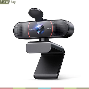 Emeet C960 / C960 4K - Webcam Họp Trực Tuyến Góc Rộng, Full HD/ 4K Tự Động Lấy Nét Và Căn Chỉnh Ánh Sáng - Hàng Chính Hãng