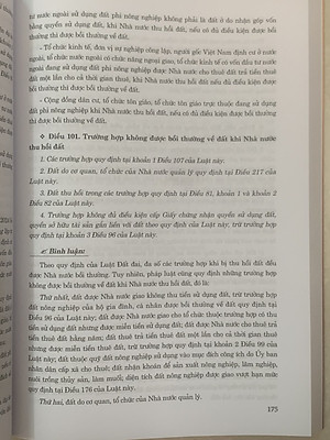 Bình luận khoa học Luật Đất đai năm 2024