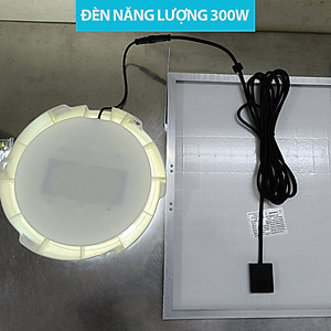 Đèn năng lượng mặt trời 300W chống chói