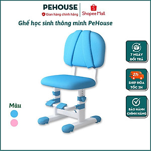 Ghế học sinh có quai đeo chống gù, kệ để chân, tùy chỉnh độ cao, bọc vải lưới thoáng khí - BHS288