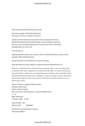 Sách Kafka on the Shore (Mass Market Paperback)