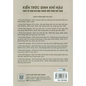 Sách Kiến Trúc Sinh Khí Hậu - Thiết Kế Sinh Khí Hậu Trong Kiến Trúc Việt Nam