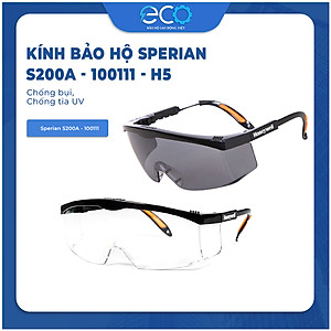 Kính bảo hộ chống bụi, Chống tia UV Sperian S200A cản bụi khi đi ngoài đường