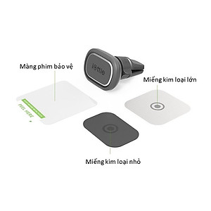 Giá Đỡ Điện Thoại Ô Tô iOttie (Mỹ) iTap 2 Vent Hút Dính Nam Châm Gắn Cửa Gió Điều Hòa - Sản Xuất Tại Hàn Quốc - Hàng Chính Hãng