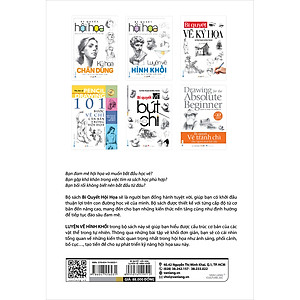 Sách Bí Quyết Hội Họa - Luyện Vẽ Hình Khối