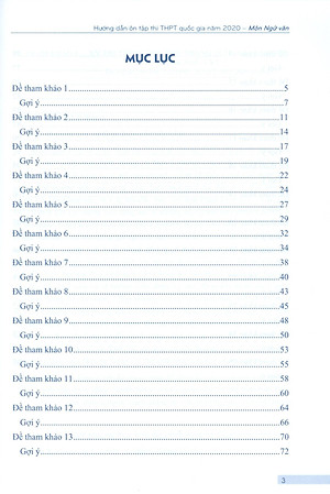 Sách Hướng Dẫn Ôn Tập Thi THPT Quốc Gia 2020 Môn Ngữ Văn