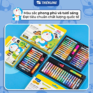 Bút sáp dầu màu Pastel Thiên Long Colokit Doraemon OP-C08/DO