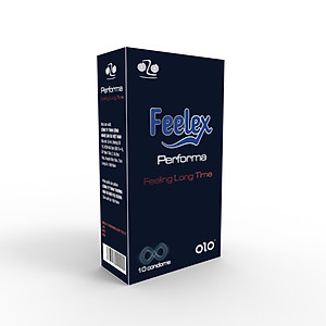 Bao cao su OZO Feelex Performa - Hộp 10 bcs