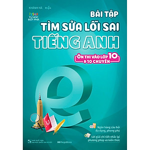 Combo 8 Cuốn: Bài Tập Tiếng Anh Ôn Thi Vào 10 Và 10 Chuyên