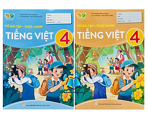 Sách - Combo Vở bài tập - Thực hành Tiếng Việt lớp 4 tập 1 + 2 (Kết nối tri thức với cuộc sống)