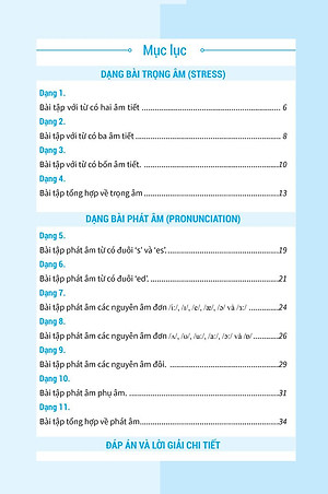 Bài Tập Phát Âm Trọng Âm Tiếng Anh - Ôn Thi Vào Lớp 10 Và 10 Chuyên