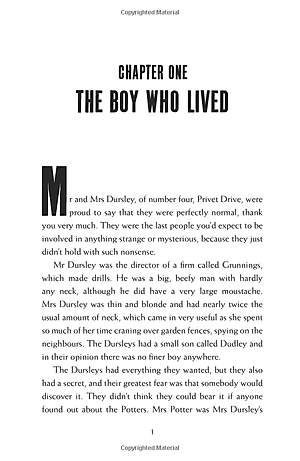 Harry Potter and the Philosopher's Stone