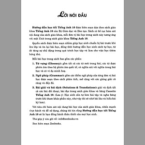 Sách Hướng Dẫn Học Tốt Tiếng Anh 10