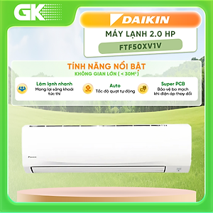 MÁY LẠNH DAIKIN 2.0hp FTF50XV1V - Hàng chính hãng( Chỉ giao HCM)