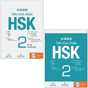 Combo Sách Giáo Trình Chuẩn HSK 2 - Sách Bài Học Và Bài Tập (Bộ 2 Cuốn)