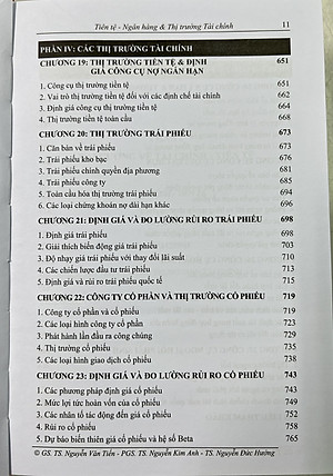 Tiền tệ - ngân hàng & thị trường tài chính Dành cho: Học viên cao học & NCS - Nhà Tài chính - Ngân hàng