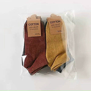 Combo 10 Đôi Tất Nam/Nữ Cổ Ngắn Hàng Loại 1 Co Giãn Tốt,Thấm Hút Mồ Hôi.Khử Mùi ,Kháng Khuẩn