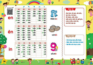 Tập Đánh Vần Tiếng Việt - Theo sơ đồ tư duy (Phiên bản Đặc biệt 4.0 Quét mã QR nghe Đọc và Kể chuyện))