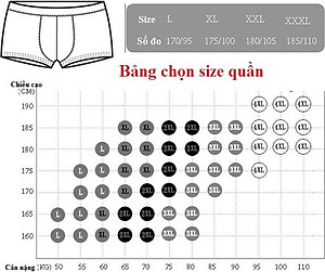 Bộ 5 Quần Lót Nam Đùi Xuất Nhật Chất Mát (Màu Ngẫu Nghiên)